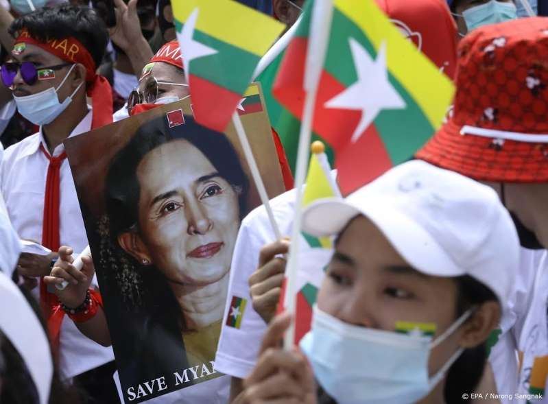 © Copyright ANP 2021 Myanmarese junta: Suu Kyi accepteerde illegale betalingen